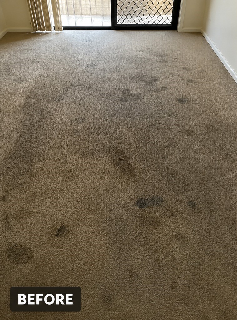Carpet after cleaning
